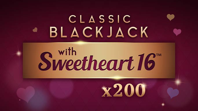 Classic Blackjack with Sweetheart 16™
