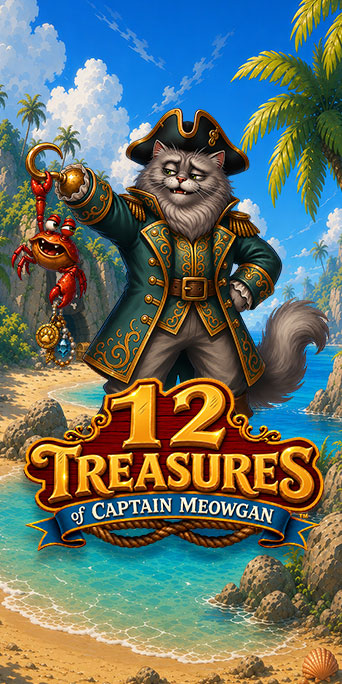 12 Treasures of Captain Meowgan™
