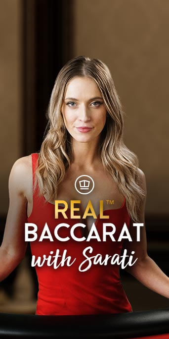 Real™ Baccarat with Sarati